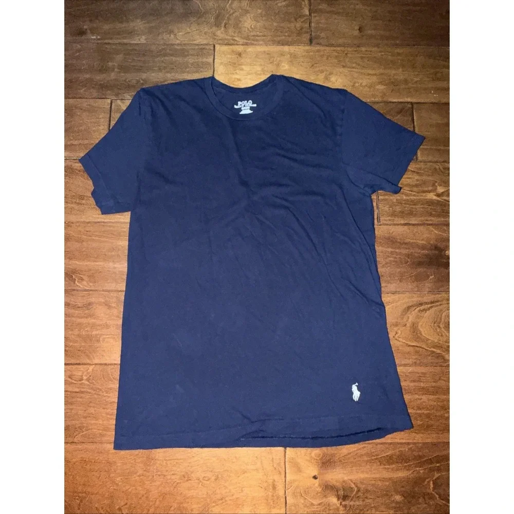 Polo Ralph Lauren Shirt Lot of 2 Mens Medium Blue‎ Classic Fit Mens Casual Used